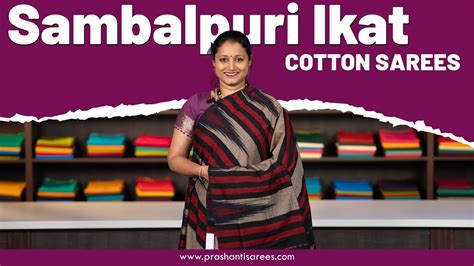 Sambalpuri Ikat Cotton Sarees From Rs 1550 Prashanti 16 June 24