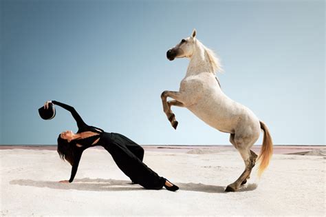 Kendall Jenner Naked On A Horse For Stella McCartney Campaign: Photos ...