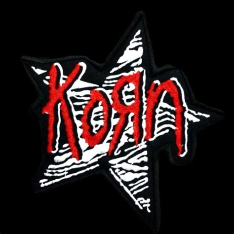 Embroidered Korn Patch | Emo Scene Grunge Poster