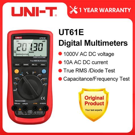 UNI T UT61E Digital Multimeter True RMS AC DC Current Voltage Tester