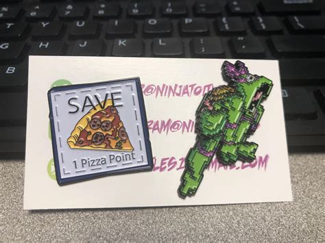 New Pin For The Collection My Toe” From Ninjatoitles On Etsy Rtmnt