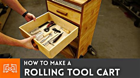 How To Make A Rolling Tool Cart I Like To Make Stuff YouTube