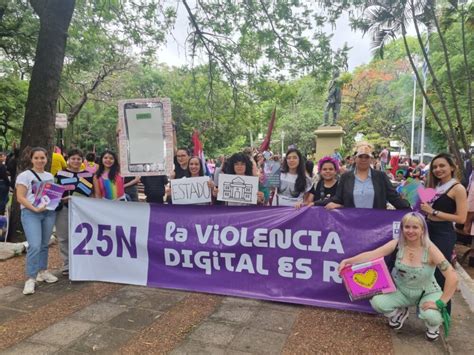 Contra La Violencia Digital De Género Movilización Y Acción En El 25n