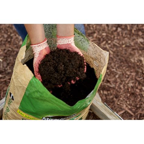 Miracle-Gro 1.5-cu ft Organic Raised Bed Soil in the Soil department at ...