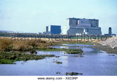 Hinkley Point B nuclear power station, the reactor hall Stock Photo ...