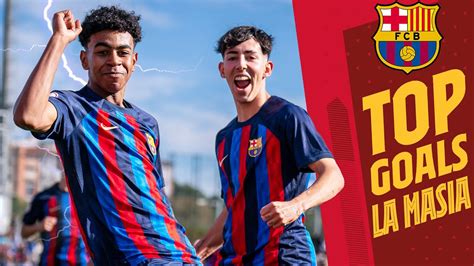 BEST LA MASIA GOALS JANUARY 2023 YouTube