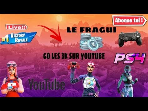 Tournois Ce Soir Live Fr Fortnite Euro De Vbuck A Gagner