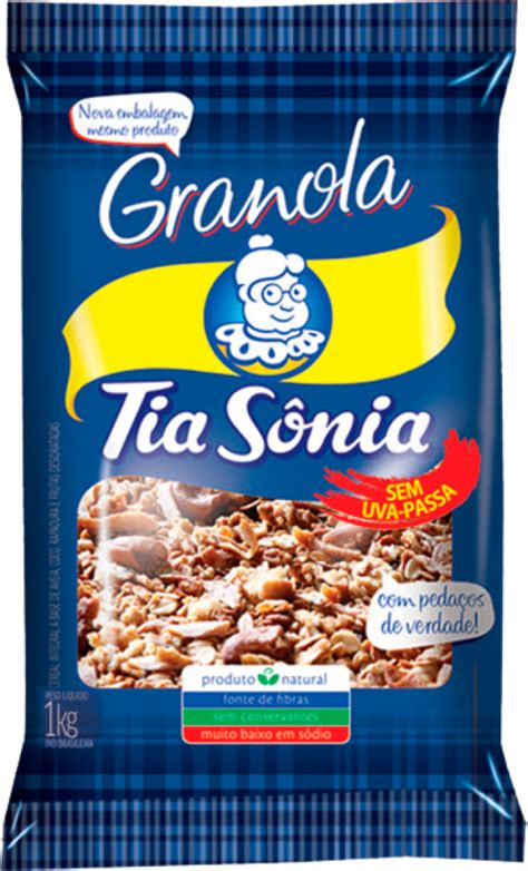 Granola Tradicional Nossos Produtos Alimentos Tia S Nia