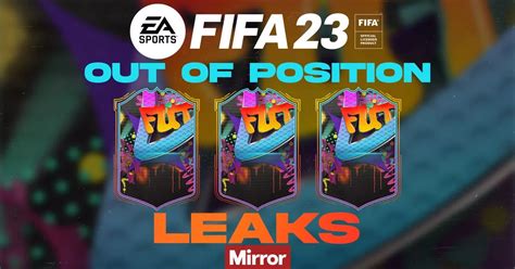 Fifa Out Of Position Latest Leaks As Full Fut Squad Apparently