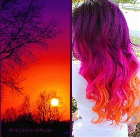 Sunset Hair Color Hair Color Crazy Cool Hair Color