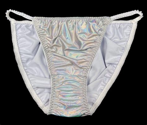 String Bikini Thong Holographic S Gem