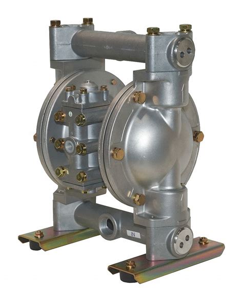 Dayton Air 316 Stainless Steel Double Diaphragm Pump 6py556py55