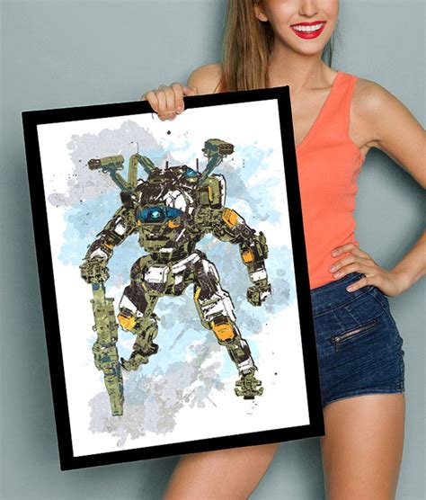 Titanfall 2 BT 7274 Fan Art Poster Titan Gamer Art | Etsy