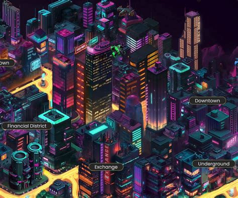 Sneak peek into the Cyber City Map! The first city of Cyberpunks World! 🌆 Play & Earn Game : r ...