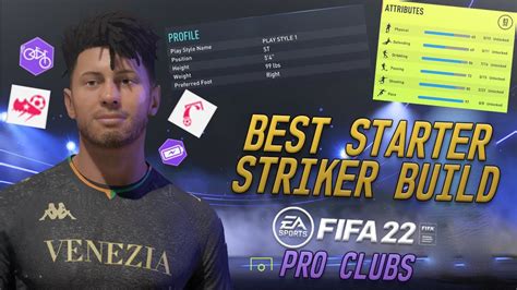 Fifa Pro Clubs Best Striker Build To Start Perks Tips To Use