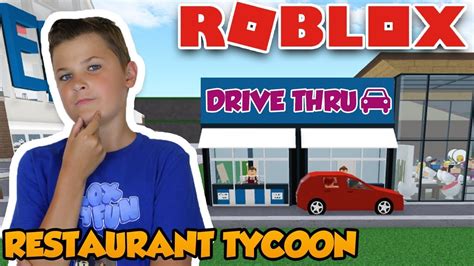 HOW TO BUILD A DRIVE THRU In ROBLOX RESTAURANT TYCOON AMAZING NEW