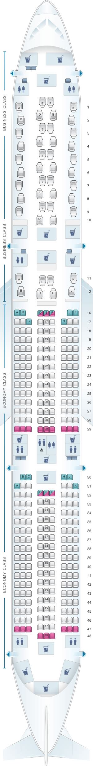 Photos Qatar Airways A Seat Map And Description Alqu Blog