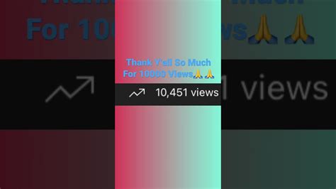 Thank Yall So Much For 10000 Views YouTube