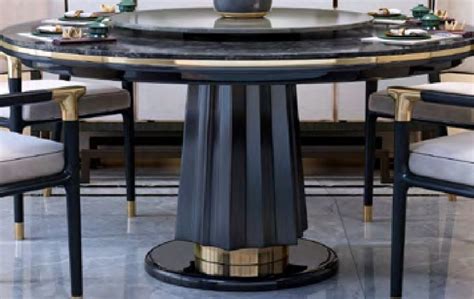 Round Pedestal Dining Table