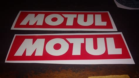 Adesivo Motul Óleo Lubrificante 15cm X 4cm Frete GrÁtis Elo7