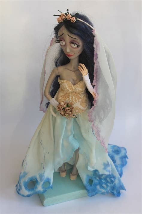 Corpse Bride Doll Emily Bride Emily Figure Emily Art Doll Etsy