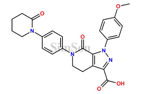 Apixaban Carboxylic Acid Impurity CAS No 503614 92 4 Simson Pharma