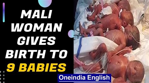 West Africa Malian Woman Gives Birth To 9 Babies On Tuesday Oneindia