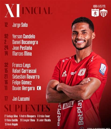 Escalações De Junior Barranquilla X América De Cali - América de Cali vs. Junior EN VIVO Cuadrangulares Liga BetPlay minuto a ...