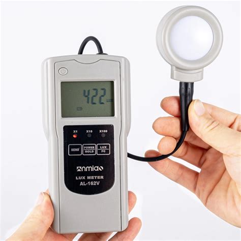 Digital Lux Meter Handheld Illuminometer Light Brightness Tester Lux