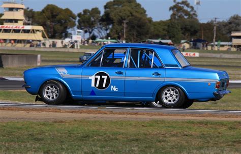 Ford Cortina Gt Gordon Cox All Historic Races Mallala Flickr