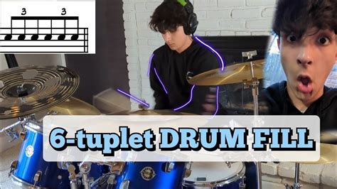 Crazy Tuplet Drum Fill My Hardest Fill Yet Youtube