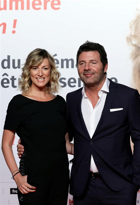 Photo Philippe Lellouche Et Sa Compagne Vanessa Boisjean Au Photocall