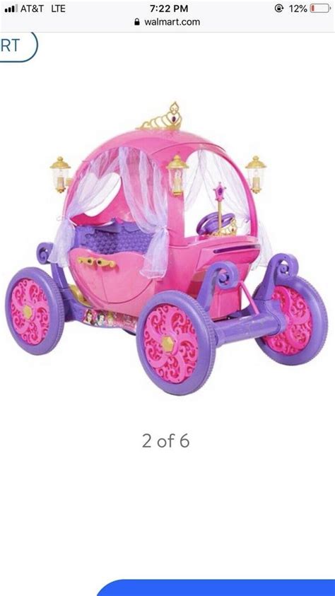 24v Disney Princess Carriage Ride On 1992494984