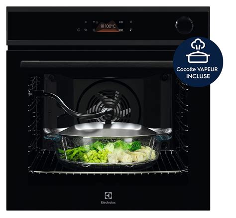 Four Encastrable Electrolux S Rie Steamcrisp Eoc P Wh W Noir