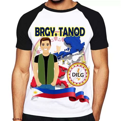 Brgy Tanod Shirt I Raglan Sleeve I Sublimation Print Shopee