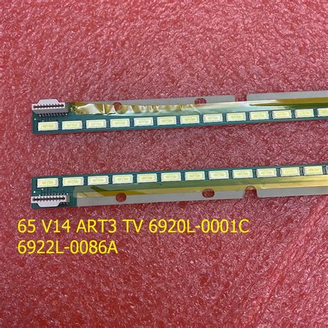 Kit 2pcs LED Backlight Strip For LG 65UB9800 65UB950V 65UB9200 65UB9500