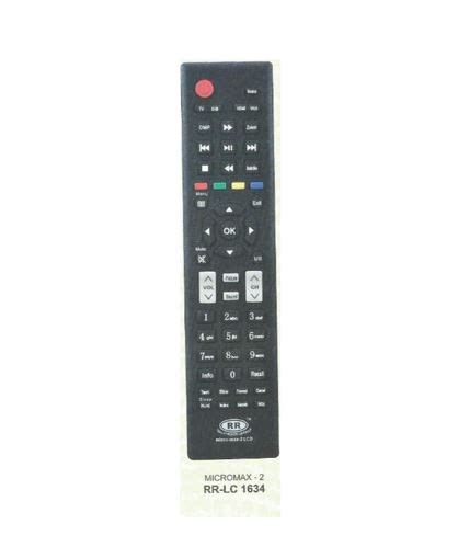 MICROMAX LCD/LED Tv Remote Buy @ Lowest Price (MICROMAX-2-LCD-TV-RR-LC-1634)