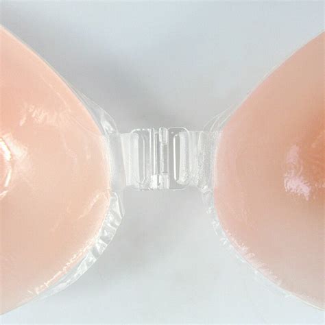 Silicone Self Adhesive Stick On Gel Push Up Strapless Backless