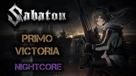 Female Cover SABATON Primo Victoria NIGHTCORE By ANAHATA Lyrics