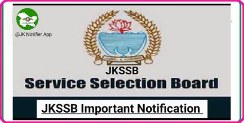 Jkssb Important Notification For Class Iv Job Aspirants Check Details