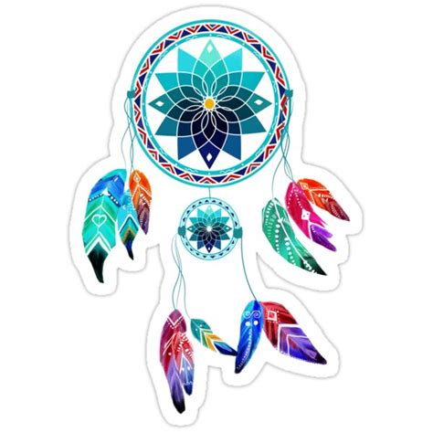 Dream Catcher Stickers By Narais Redbubble