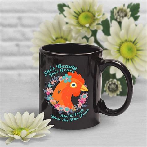 Funny Chicken Coffee Mug Cute Chicken T Chicken Lover Chicken Ts