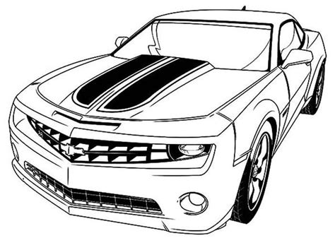 Printable Cars Coloring Pages PDF