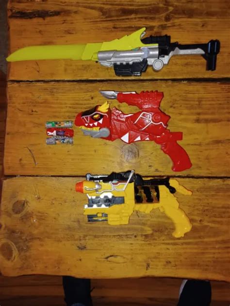 POWER RANGERS Dino Charge Morpher Blaster T Rex Blaster Sabre 3