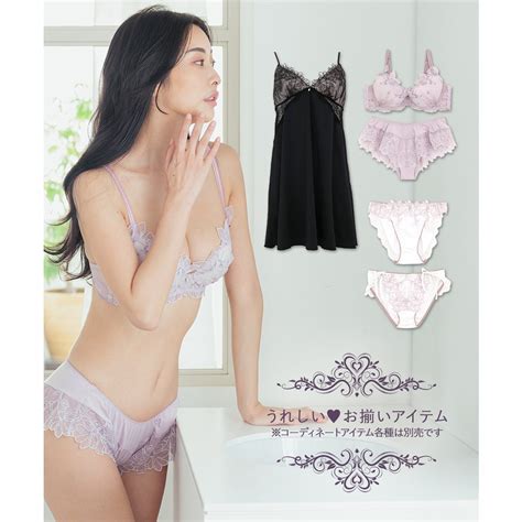 フランデランジェリー fran de lingerie 軽やかに揺れるチュールフラワー デイリー使いに ノーブルティアラブラ