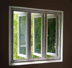 White 5 Mm Three Track Sliding Window For Home 5x4 Feet At Rs 330 Sq