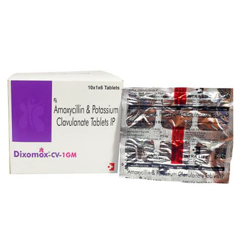 Dixomox Cv 1gm Tablets Intra Life