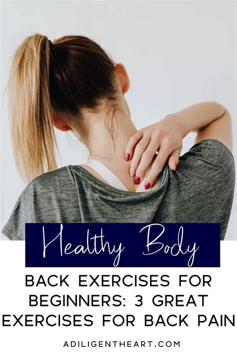 Back Exercises for Beginners: 3 Great Exercises for Back Pain