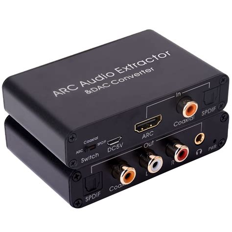 Amazon Khz Arc Audio Extractor Dac Converter Tendak Digital To