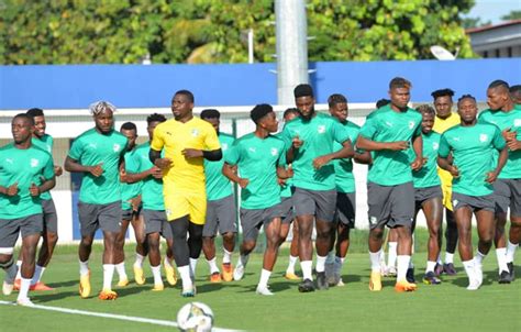 Elim CAN 2023 Les Eléphants au labo Sport ivoire ci